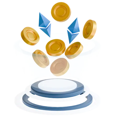 Virtual Money  3D Icon