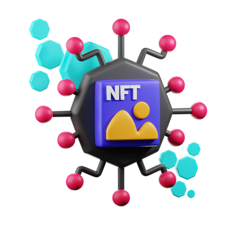 Virtual Nft Gallery  3D Icon