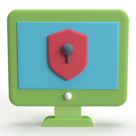 Virtual Private Network  3D Icon