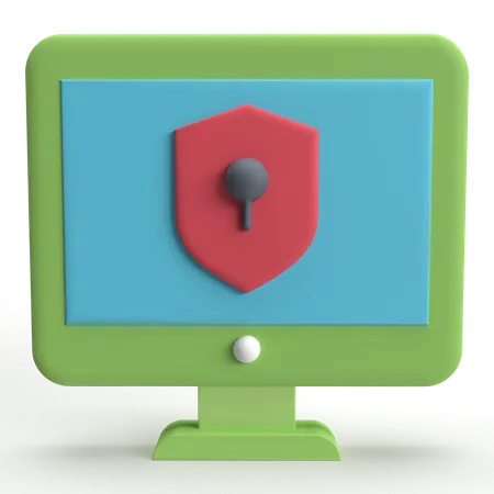 Virtual Private Network  3D Icon