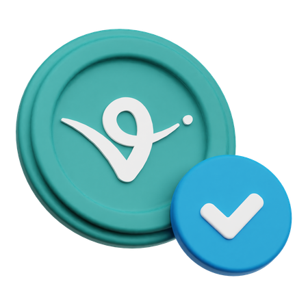 Virtual Protocol Check  3D Icon