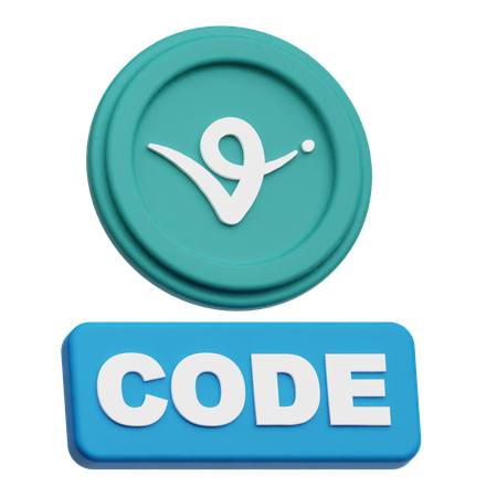 Virtual Protocol Code  3D Icon