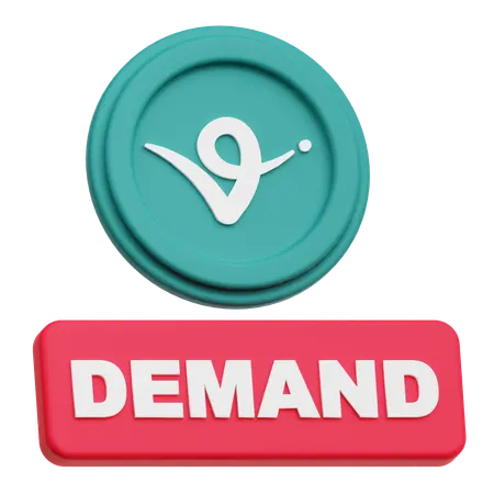 Virtual Protocol Demand  3D Icon