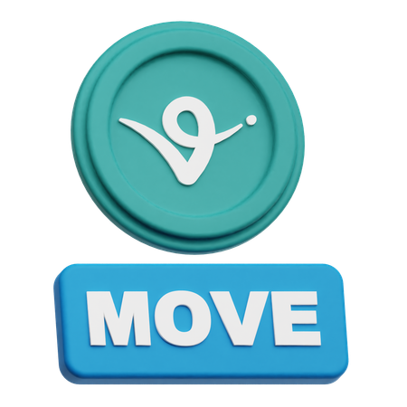 Virtual Protocol Move  3D Icon