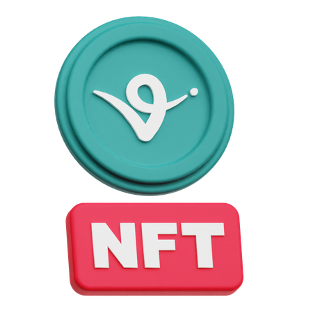 Virtual Protocol Nft  3D Icon