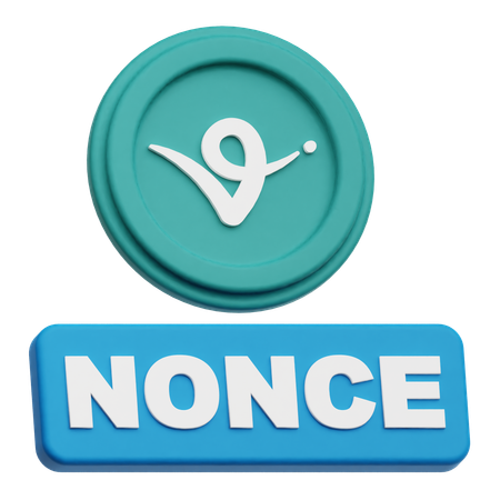 Virtual Protocol Nonce  3D Icon