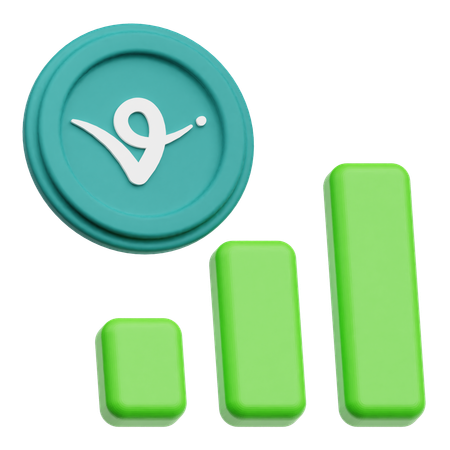 Virtual Protocol Profit  3D Icon