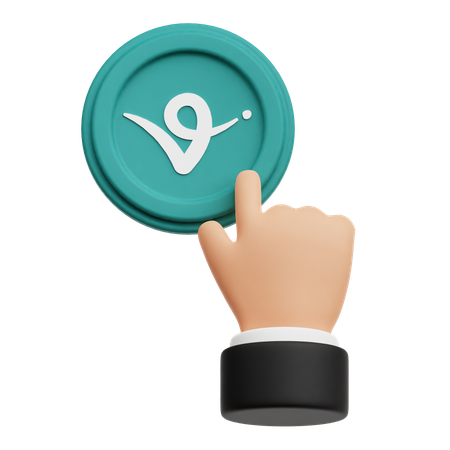 Virtual Protocol Touch  3D Icon