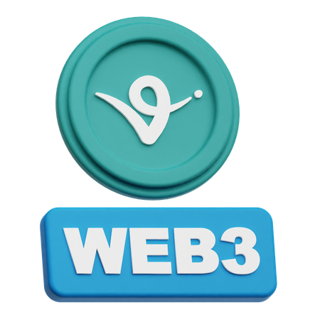 Virtual Protocol Web 3  3D Icon