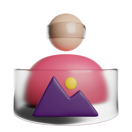 Virtual Reality  3D Icon