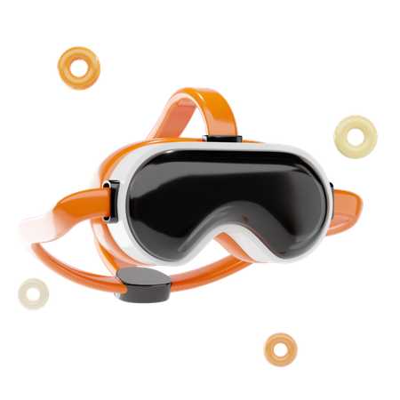 Virtual Reality  3D Icon