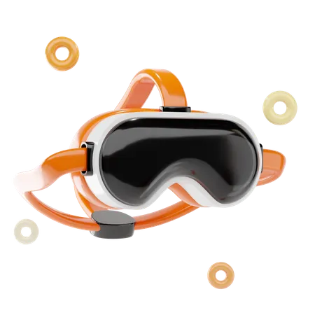 Virtual Reality  3D Icon