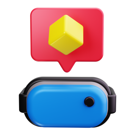 Virtual Reality  3D Icon