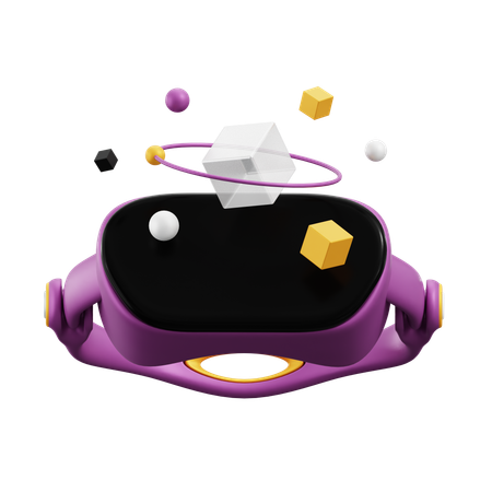 Virtual Reality  3D Icon
