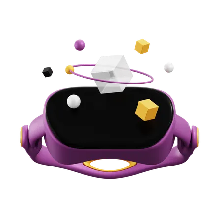 Virtual Reality  3D Icon