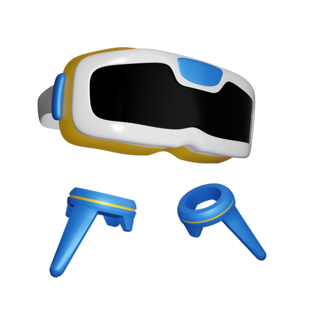 Virtual Reality  3D Icon