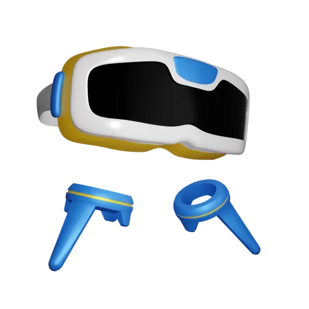 Virtual Reality  3D Icon