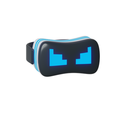 Virtual Reality Box  3D Illustration