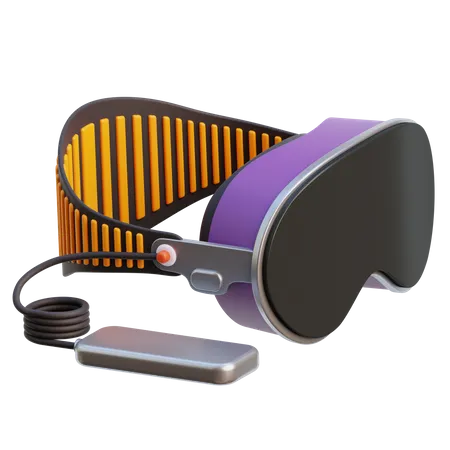 Virtual Reality Glasses  3D Icon