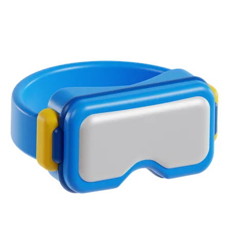 Virtual Reality Glasses  3D Icon