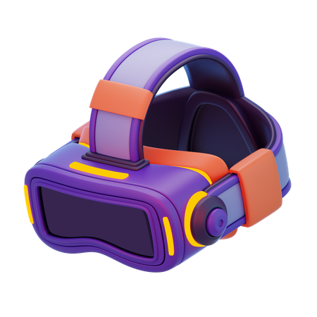 Virtual Reality Glasses  3D Icon