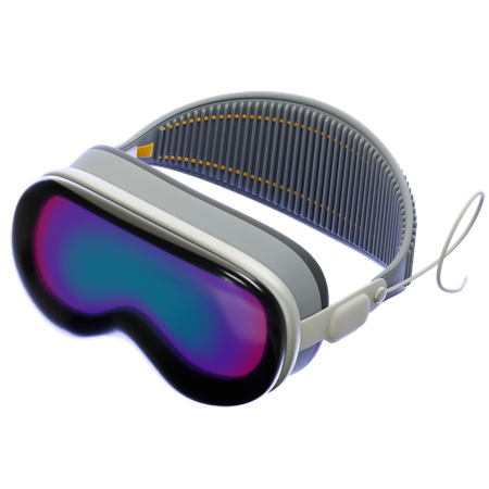 Virtual Reality Glasses  3D Icon