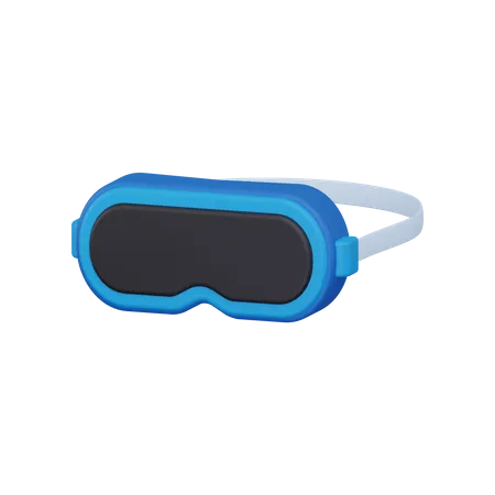 Virtual reality glasses  3D Illustration