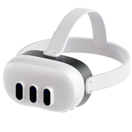 Virtual Reality Googles  3D Icon