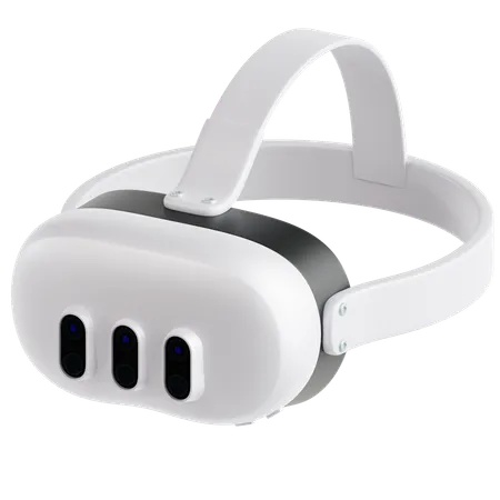 Virtual Reality Googles  3D Icon