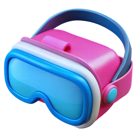 Virtual Reality Headset  3D Icon
