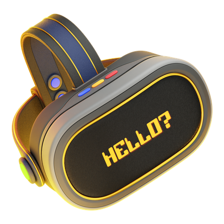 Virtual Reality Headset  3D Icon