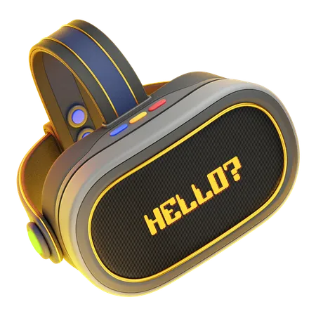 Virtual Reality Headset  3D Icon