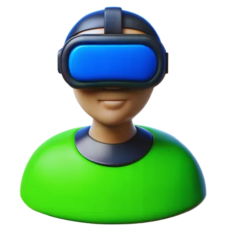 Virtual Reality Headset  3D Icon