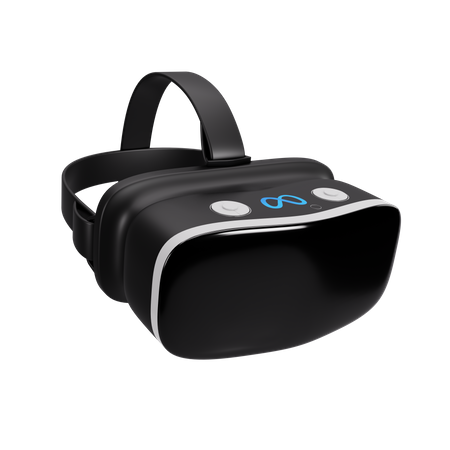 Virtual Reality Headset  3D Illustration