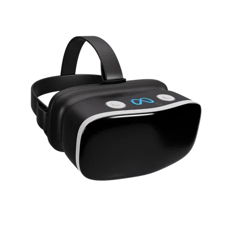 Virtual Reality Headset  3D Illustration