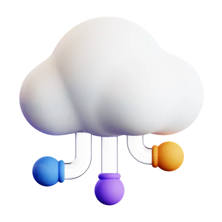 Virtual Storage  3D Icon