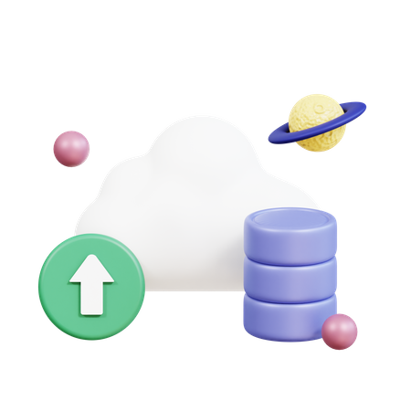 Virtual Storage  3D Icon