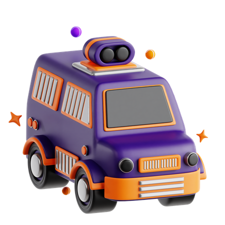 Virtual Vehicle  3D Icon