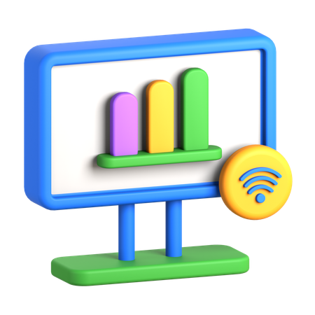 Virtual Whiteboards  3D Icon