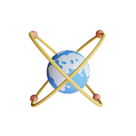 Virtual World  3D Icon