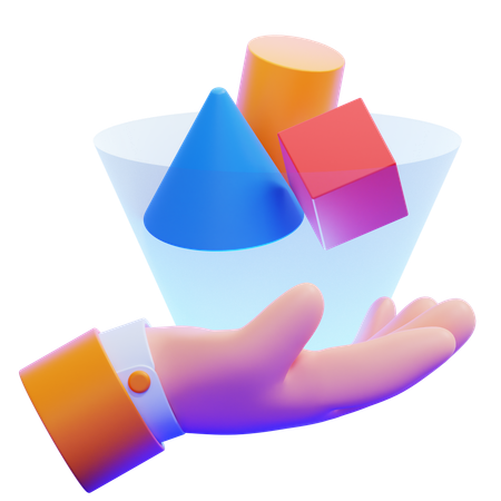 Virtuelles Objekt  3D Icon
