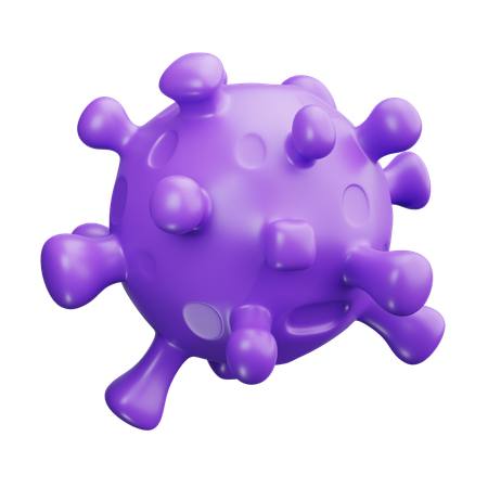 Virus  3D Icon