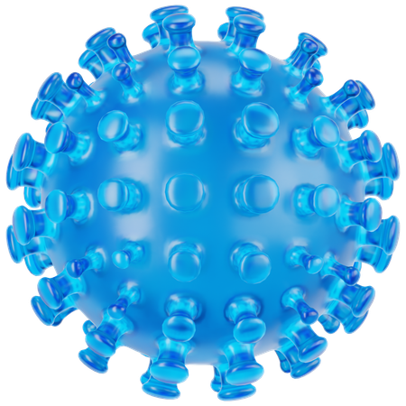 Virus  3D Icon