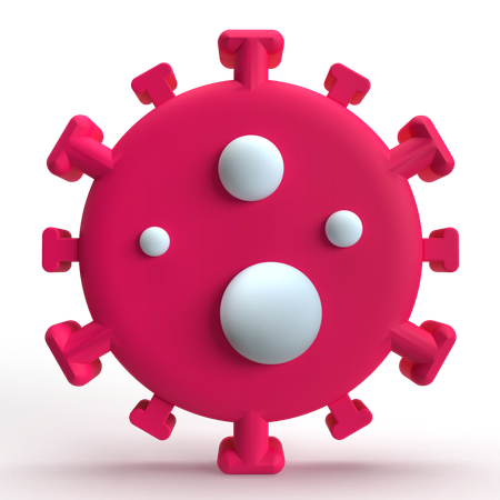 Virus  3D Icon