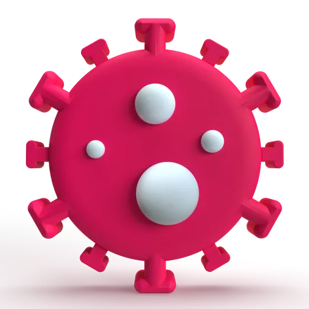 Virus  3D Icon