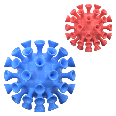 Virus  3D Icon