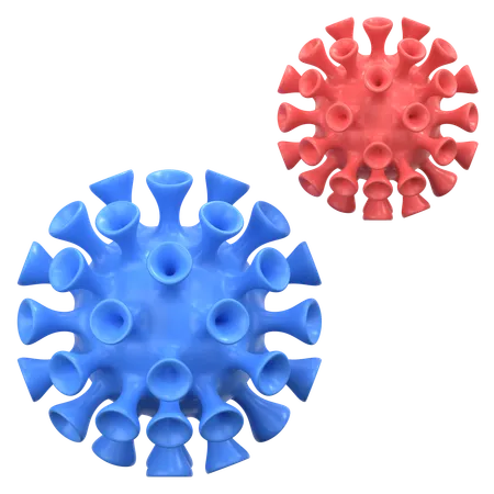 Virus  3D Icon