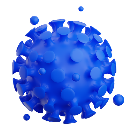 Virus  3D Icon