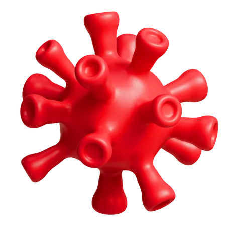 Virus  3D Icon