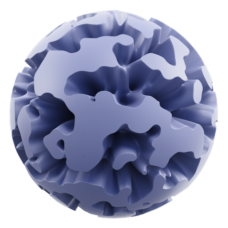 Virus  3D Icon